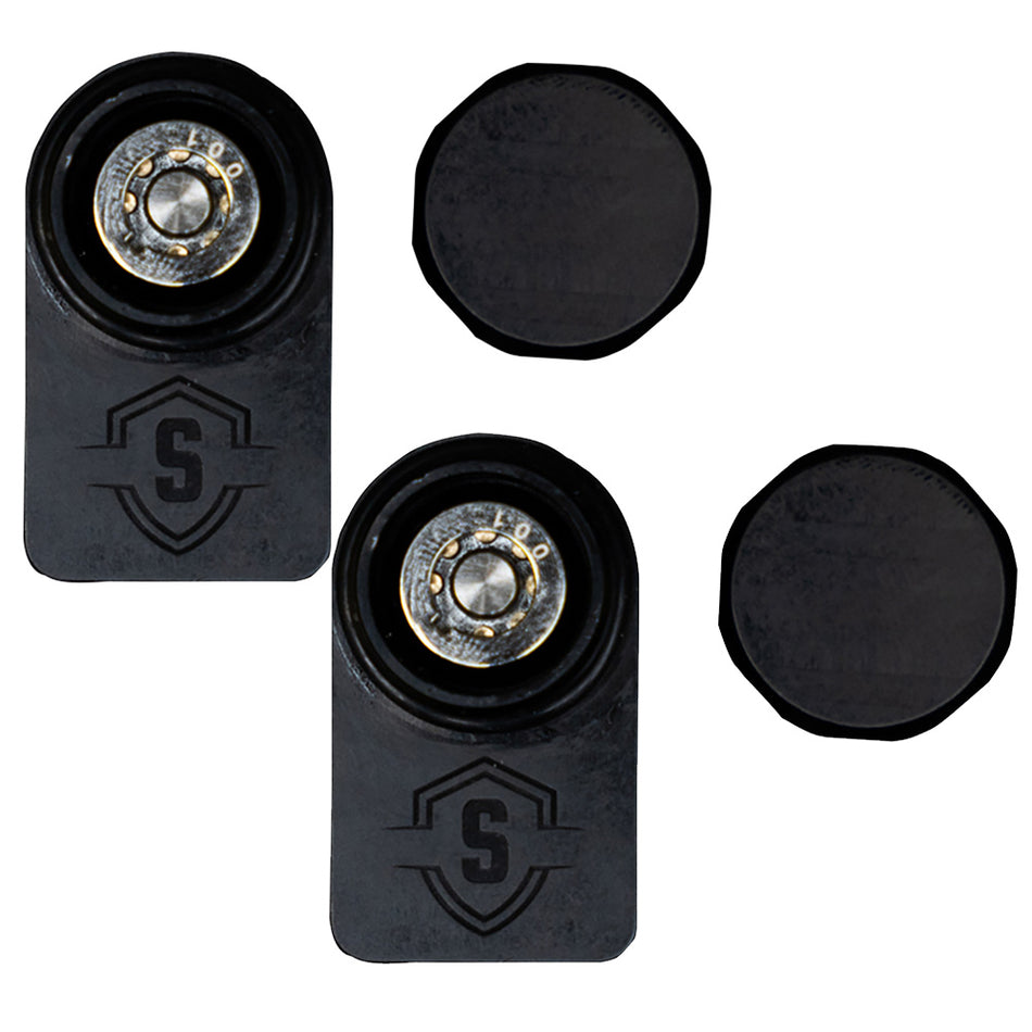 Secure Outdoors Elite Lock - Dual - Universal - Black [SO-EL-D-UN-BK]